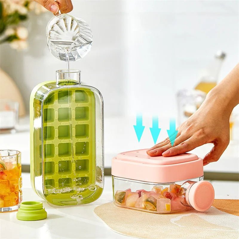 Ice Cube Tray With Straw - Zentoracart