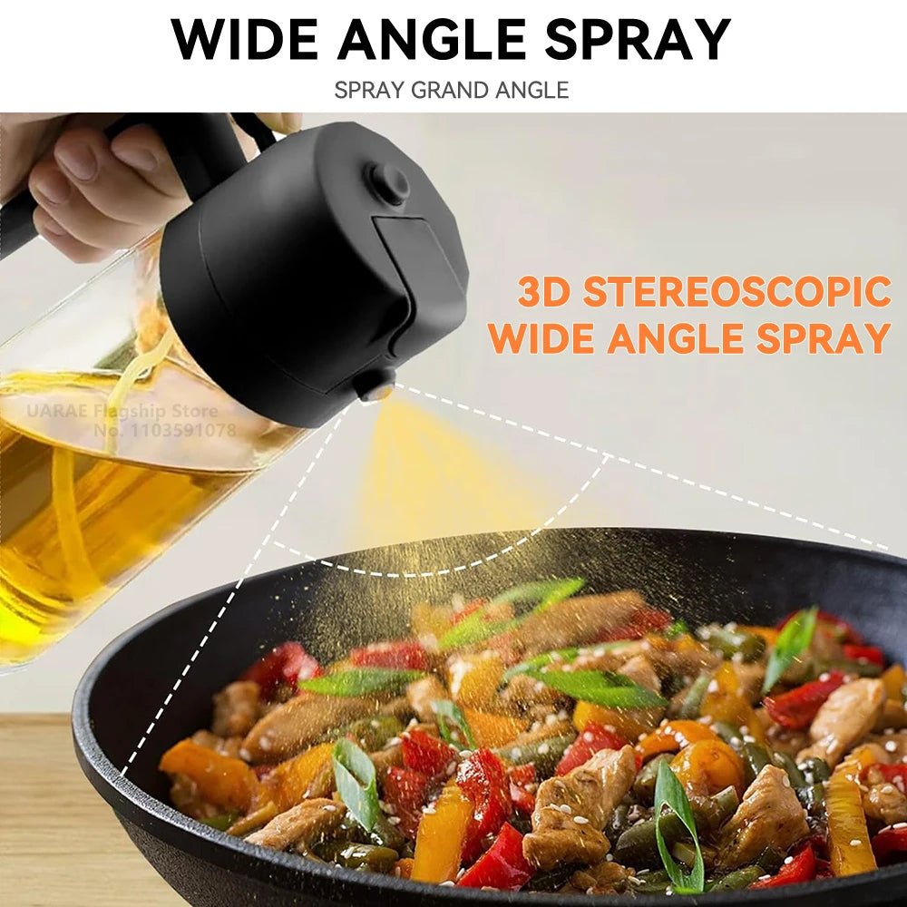 2 in 1 Oil Spray Bottle - Zentoracart