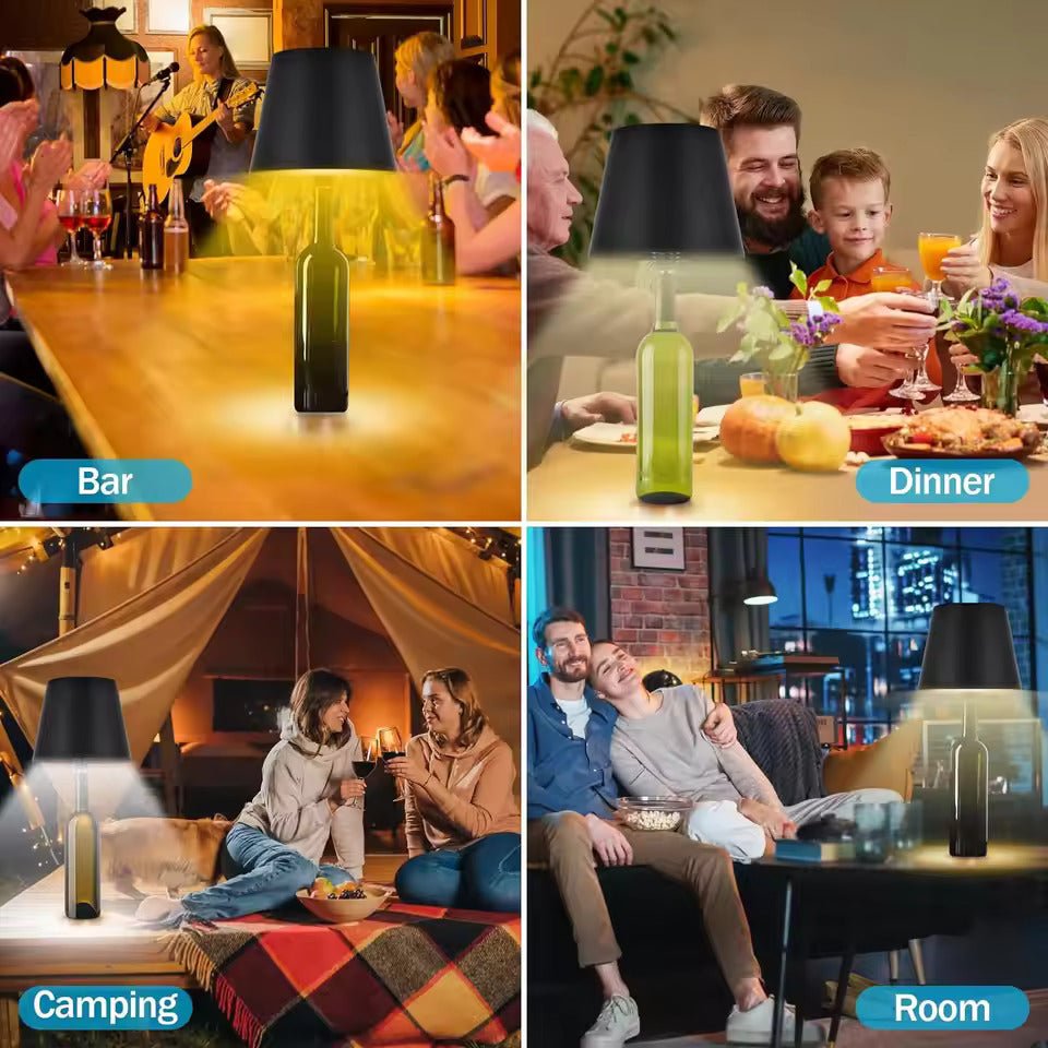 LED Bottle Table Lamp - Zentoracart