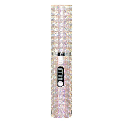 Portable Hair Straightener With Rhinestones - Zentoracart