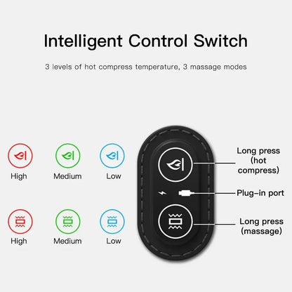 Electric Neck Massage Pillow Heating & Vibration - Zentoracart