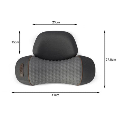 Electric Neck Massage Pillow Heating & Vibration - Zentoracart