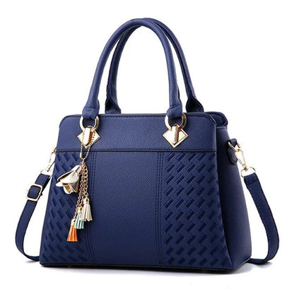 Women's Handbag with Embroidery and Tassel – Style, Versatility, and Elegance for Your Daily Life!