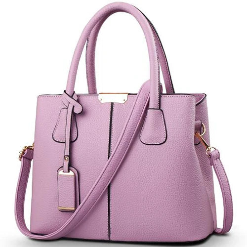 Women's PU Leather Handbag – Elegance and Space in One Piece