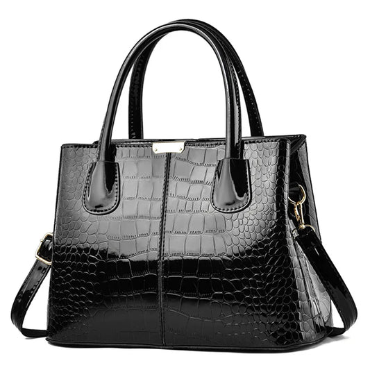 Women's Shoulder and Crossbody Bag - Luxury and High Capacity