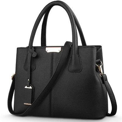 Women's PU Leather Handbag – Elegance and Space in One Piece