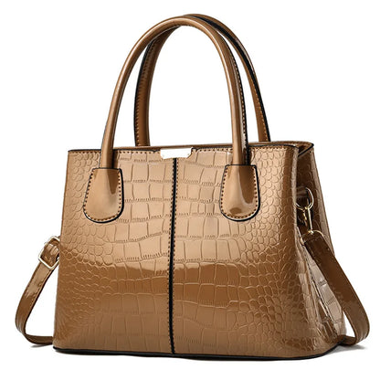 Women's Shoulder and Crossbody Bag - Luxury and High Capacity