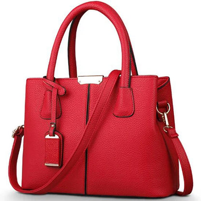 Women's PU Leather Handbag – Elegance and Space in One Piece