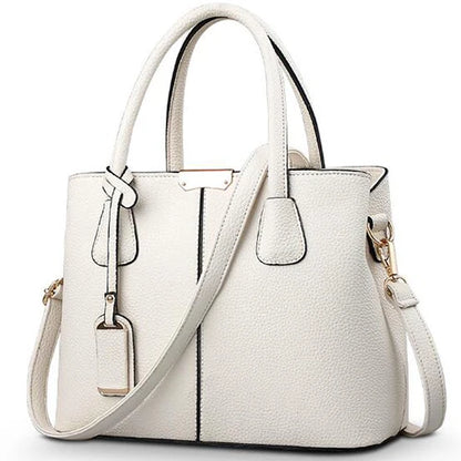 Women's PU Leather Handbag – Elegance and Space in One Piece