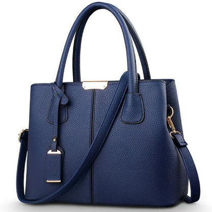 Women's PU Leather Handbag – Elegance and Space in One Piece