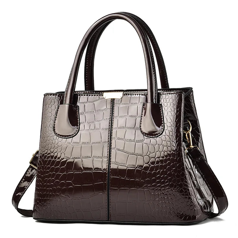 Women's Shoulder and Crossbody Bag - Luxury and High Capacity