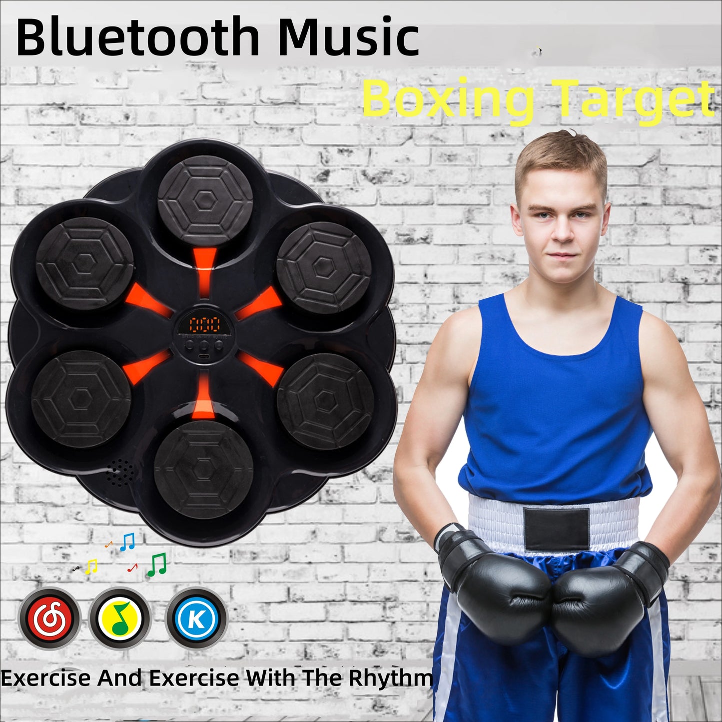 SmartBeat Bluetooth Boxing Wall Target