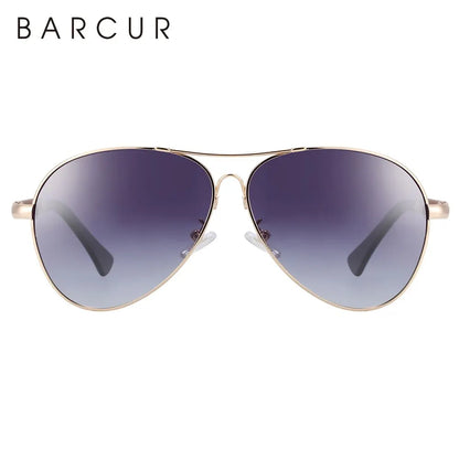 BARCUR AeroFlex - Flexible Polarised Sunglasses with Gradient Lenses and UV400 Protection