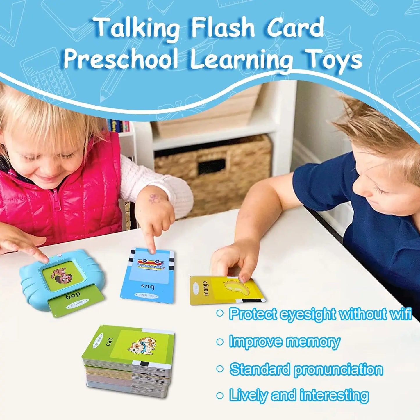 EduSpeak Talking Flashcard Set