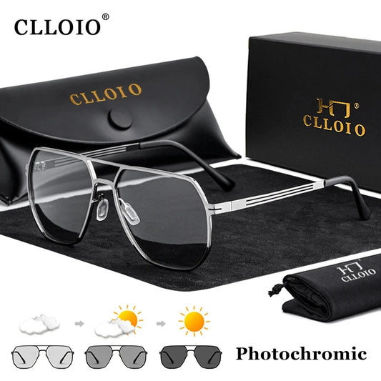 CLLOIO ChameleonFlex - Photochromic Polarised Sunglasses with UV400 Protection