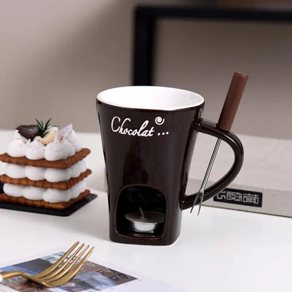 ChocoMelt Ceramic Fondue Mug