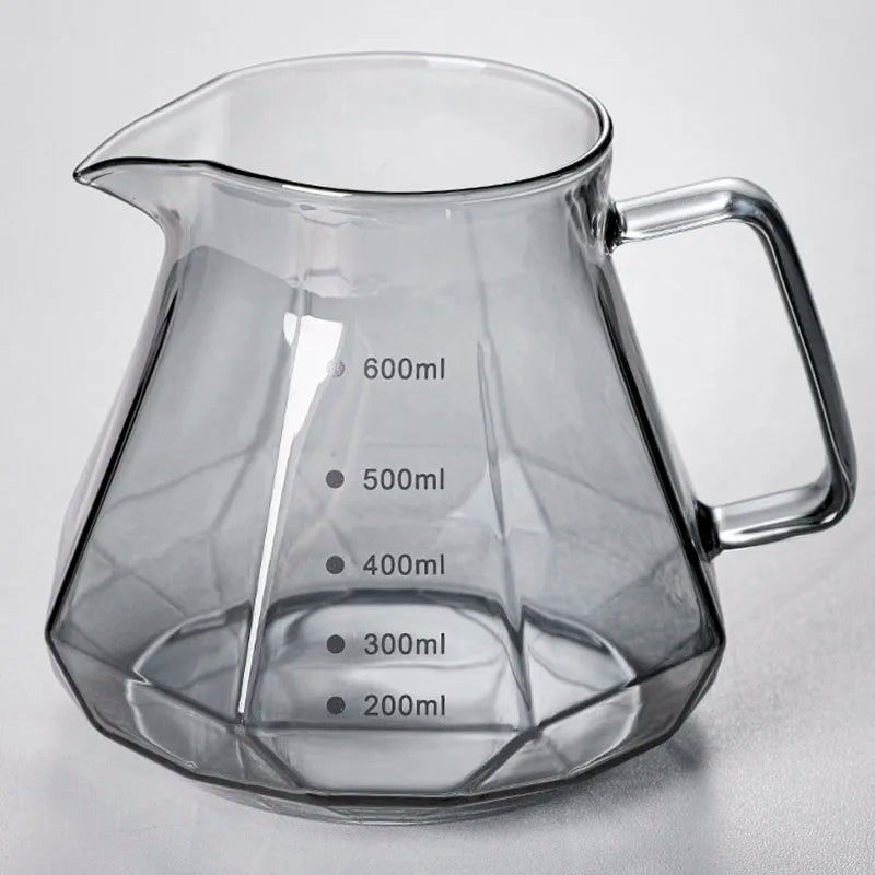 BrewCraft Diamond Glass Coffee Carafe