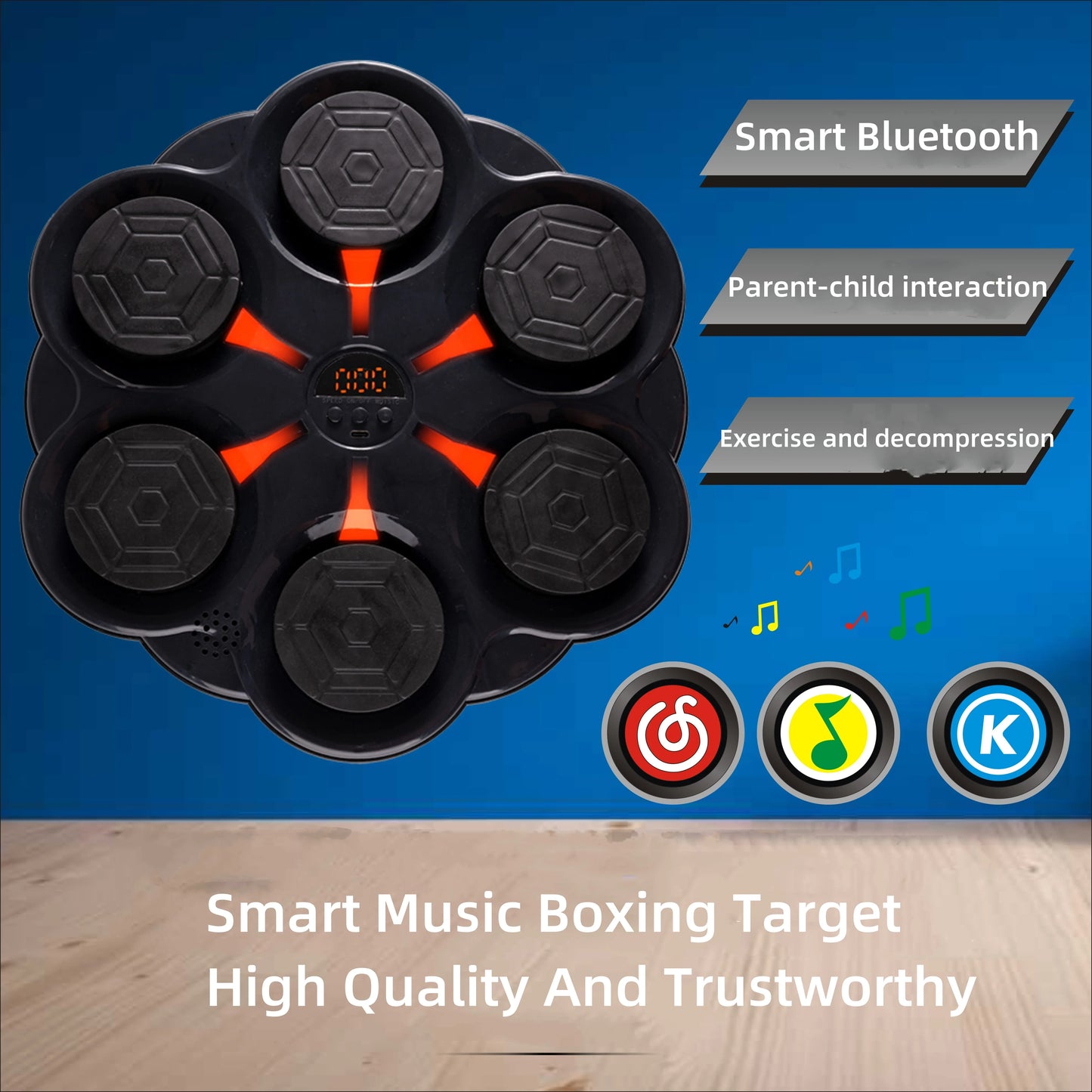 SmartBeat Bluetooth Boxing Wall Target