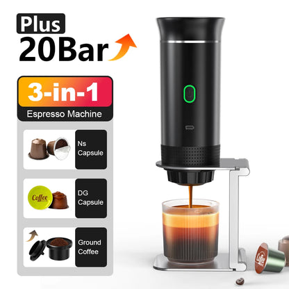 BrewBuddy Wireless Portable Espresso Maker