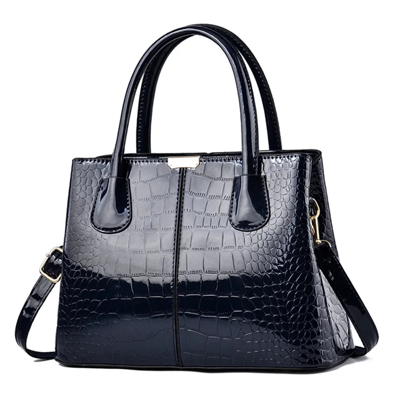 Women's Shoulder and Crossbody Bag - Luxury and High Capacity