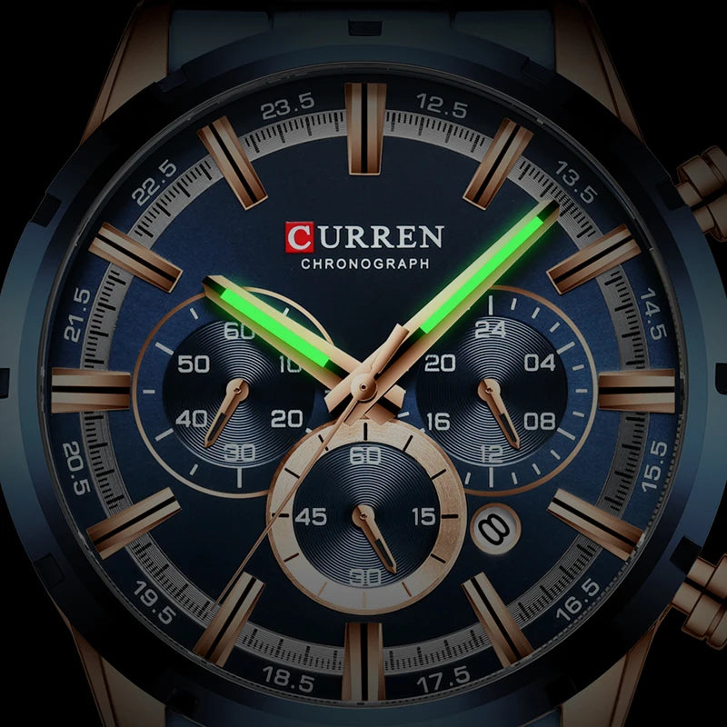 CURREN ChronoLux - Sporty and Sophisticated Men's Watch