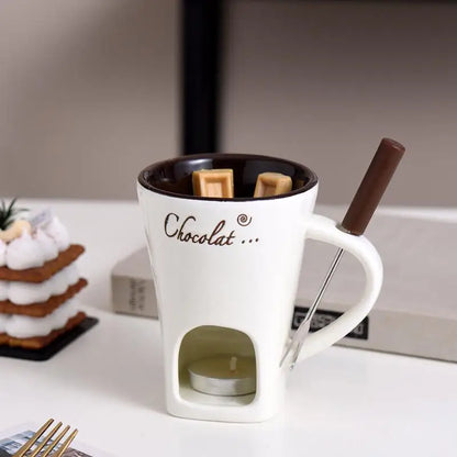 ChocoMelt Ceramic Fondue Mug