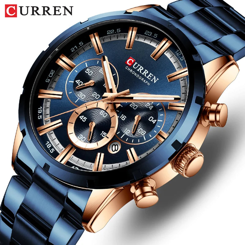 CURREN ChronoLux - Sporty and Sophisticated Men's Watch