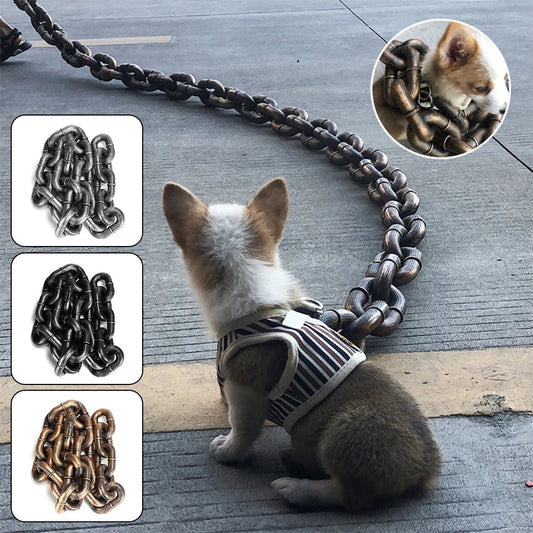 Funny Dog Chain Leash - Zentoracart