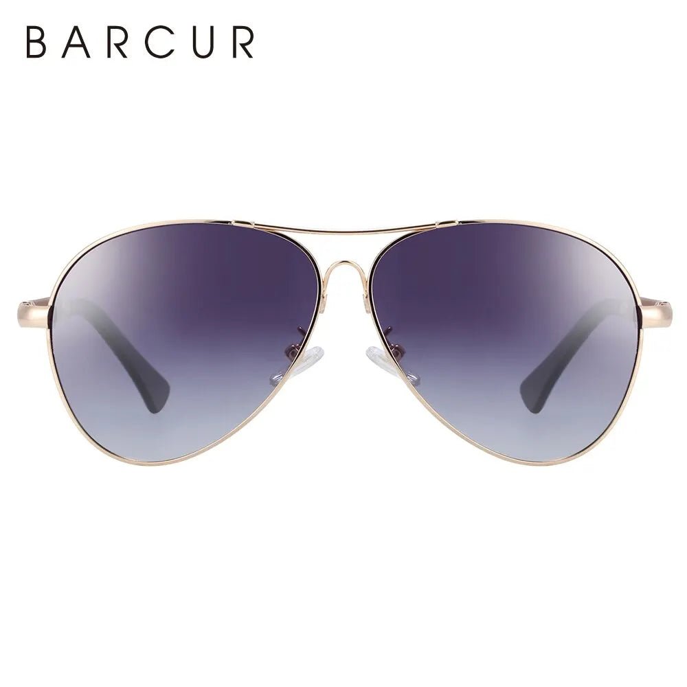 BARCUR AeroFlex - Flexible Polarised Sunglasses with Gradient Lenses and UV400 Protection - Zentoracart