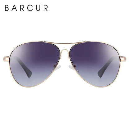BARCUR AeroFlex - Flexible Polarised Sunglasses with Gradient Lenses and UV400 Protection - Zentoracart