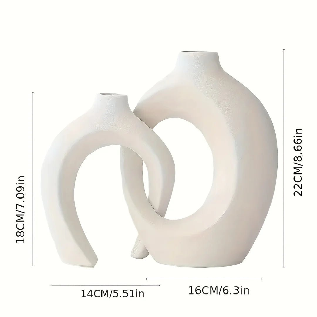 The Loop Collection: Modern Ceramic Vases for a Stylish Home - Zentoracart