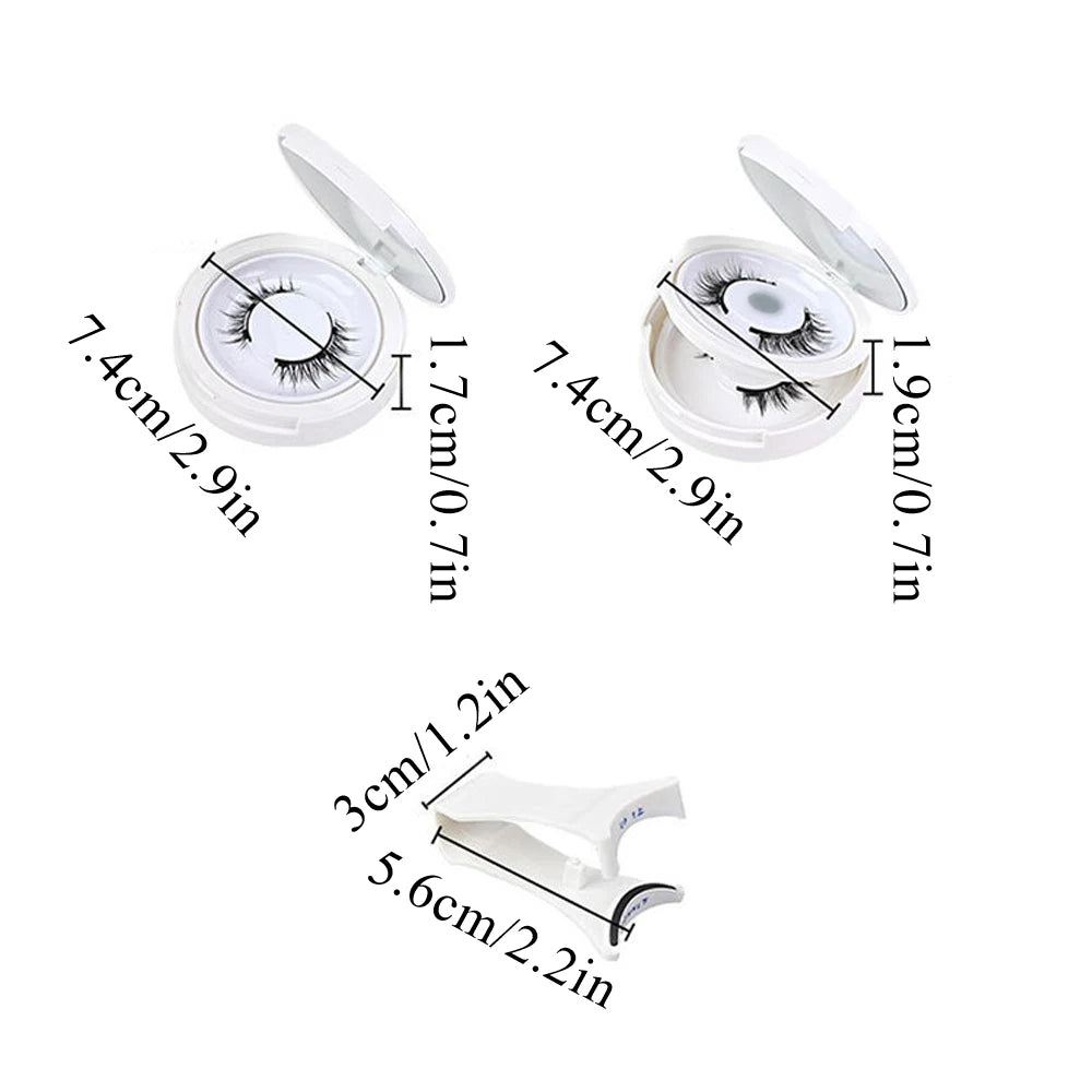 GlamLash Magnetic False Eyelashes - Zentoracart