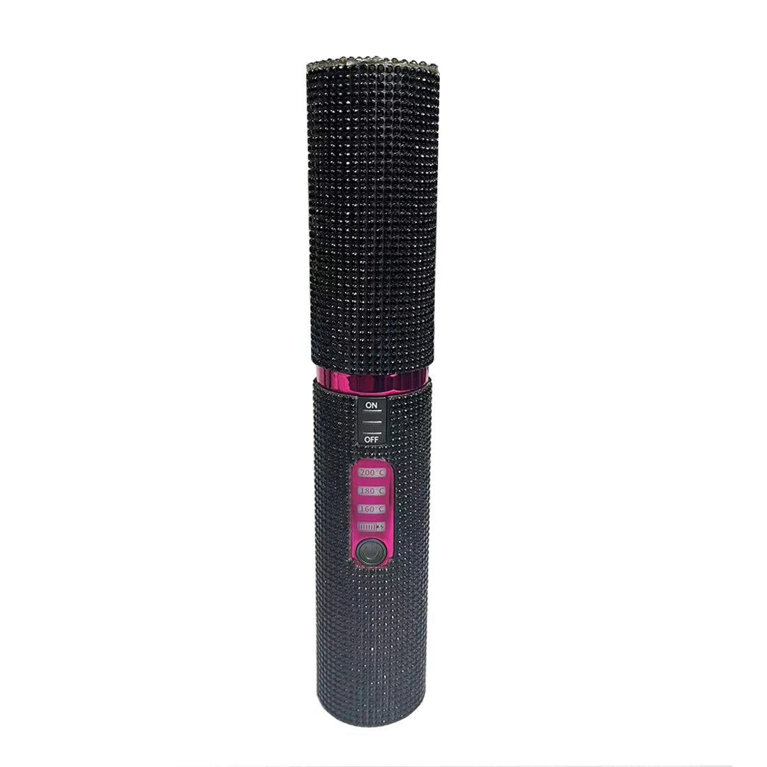 Portable Hair Straightener With Rhinestones - Zentoracart