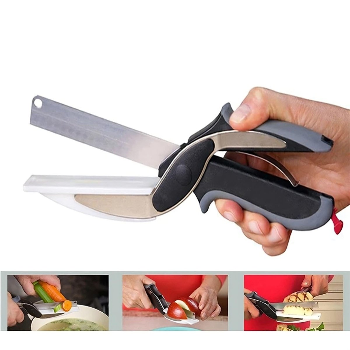 Chop Kitchen Scissors with Cutting Board - Zentoracart