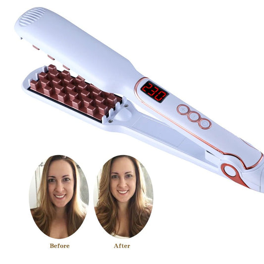 Hair Volumizing Iron Ceramic Corrugated Hair Curler - Zentoracart