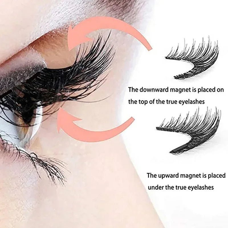 GlamLash Magnetic False Eyelashes - Zentoracart