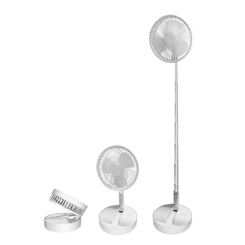 Folding Telescopic Floor Fan - Zentoracart