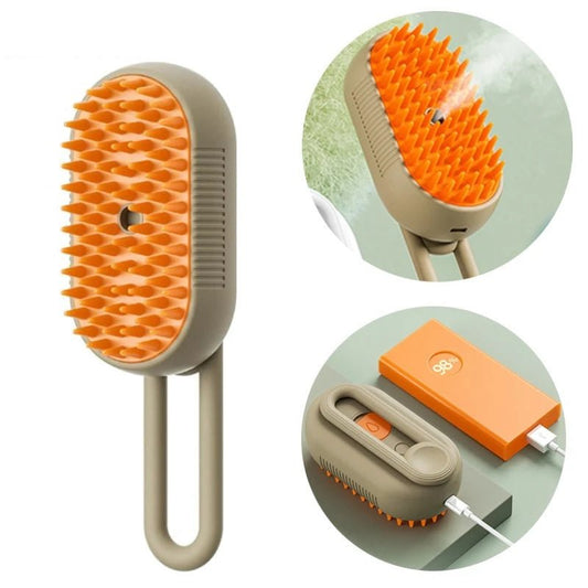 3 in 1 Cat Steam Brush Upgraded Version - Zentoracart