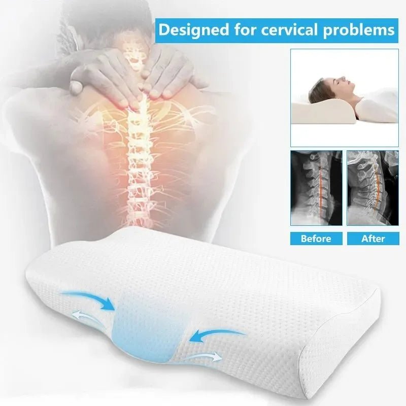 Memory Foam Neck Pillow - Zentoracart