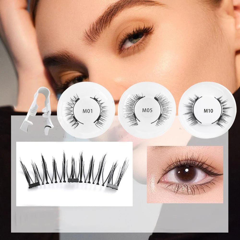 GlamLash Magnetic False Eyelashes - Zentoracart
