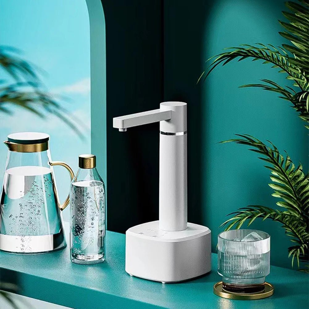 Smart Automatic Water Dispenser with USB – Features 3 adjustable water levels and a convenient USB charging port. - Zentoracart
