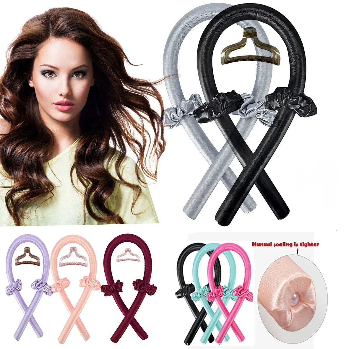 Heatless Curling Rod Headband - Zentoracart