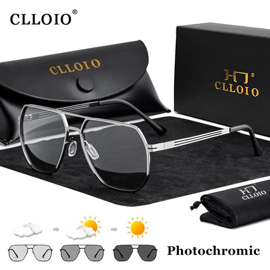 CLLOIO ChameleonFlex - Photochromic Polarised Sunglasses with UV400 Protection - Zentoracart