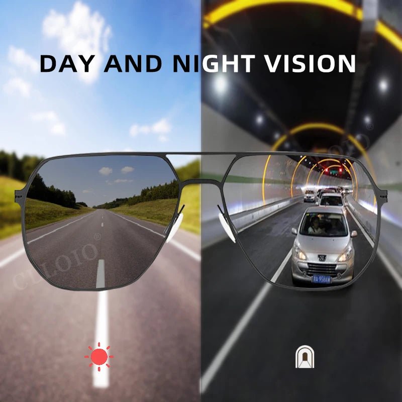 CLLOIO ChameleonFlex - Photochromic Polarised Sunglasses with UV400 Protection - Zentoracart